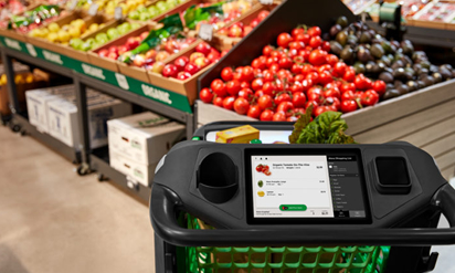 アマゾンのハイテクスーパーの「Amazon Dash Cart」