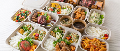 時間制限無し食べ放題で楽しめるビュッフェスタイルのレストラン