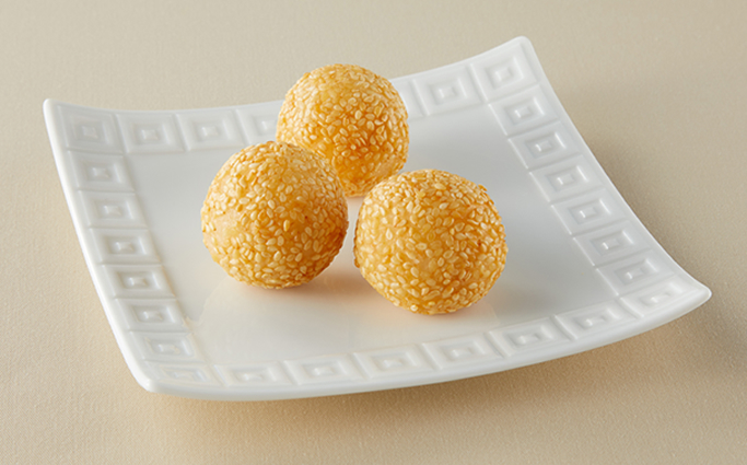(メニュー例)レンジで簡単!中華ごま団子