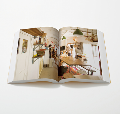 書籍「123人の家」見開き