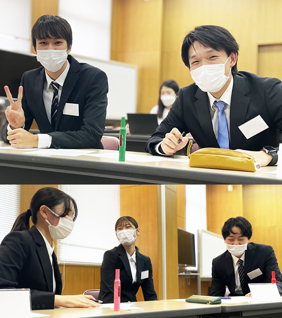 内定者懇親会の様子
